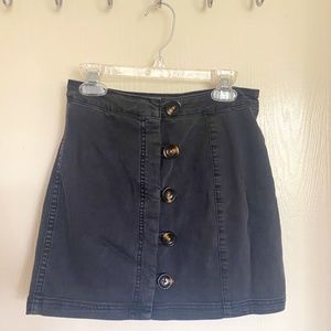 PACSUN BUTTON SKIRT